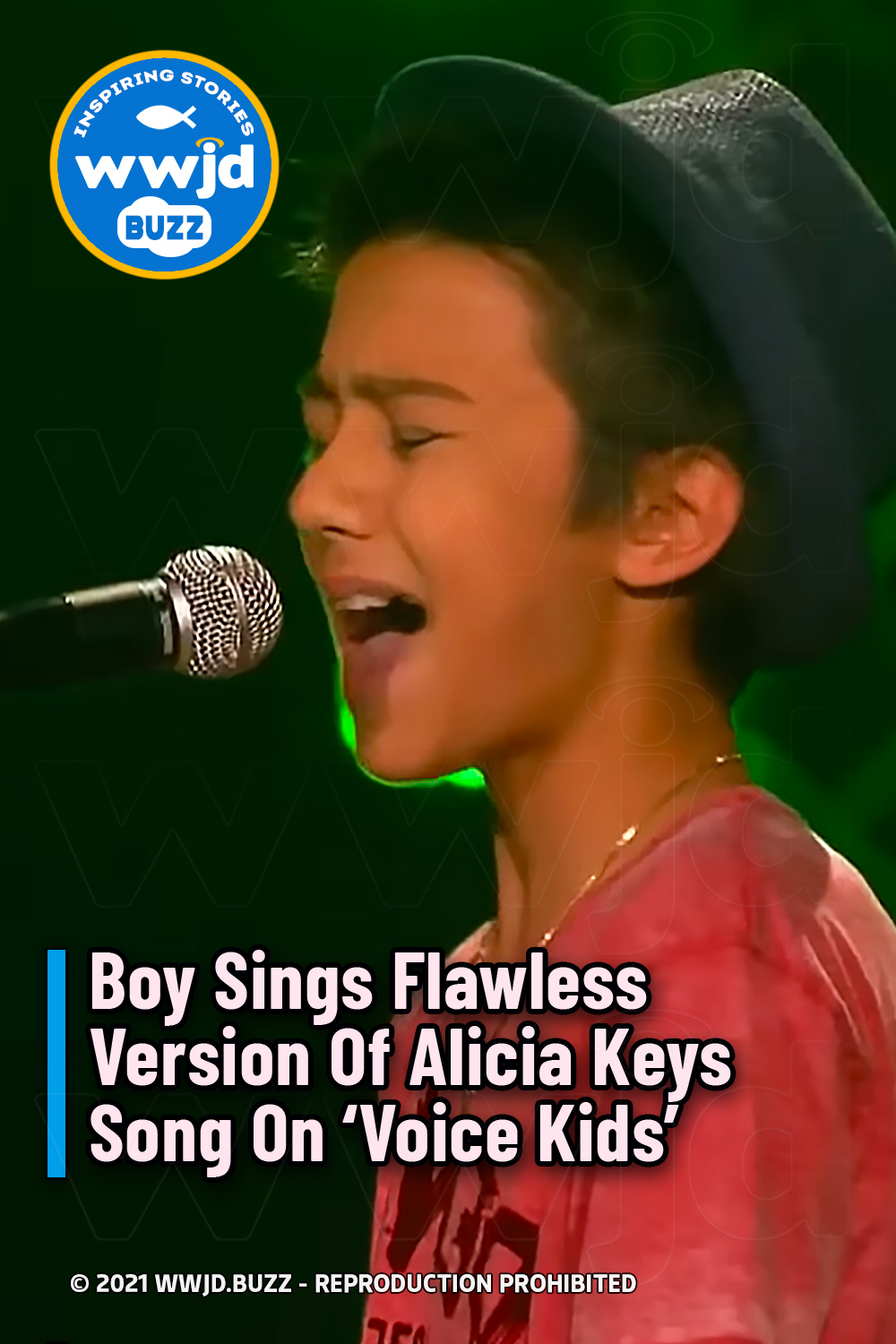 Boy Sings Flawless Version Of Alicia Keys Song On \'Voice Kids\'