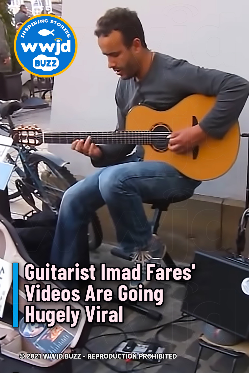 Guitarist Imad Fares\' Videos Are Going Hugely Viral