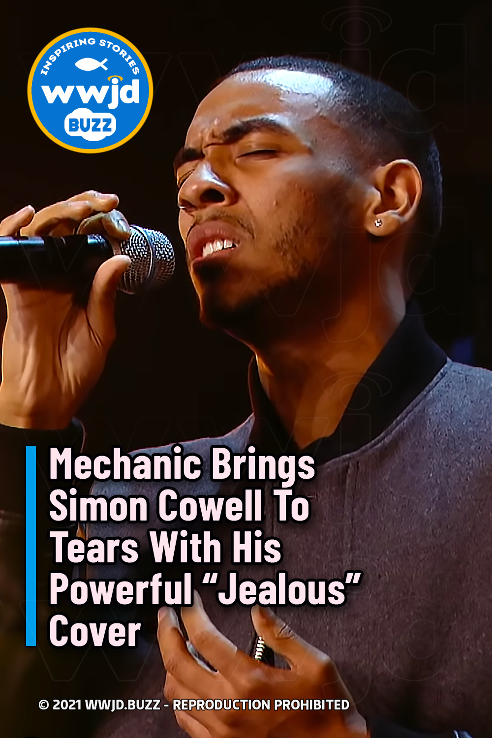 Mechanic Brings Simon Cowell To Tears With His Powerful “Jealous” Cover