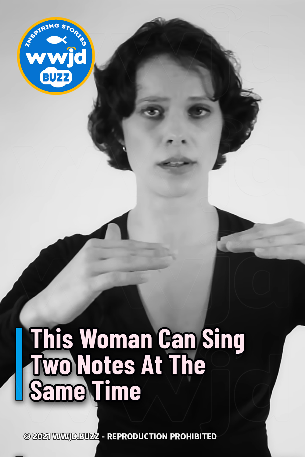 This Woman Can Sing Two Notes At The Same Time