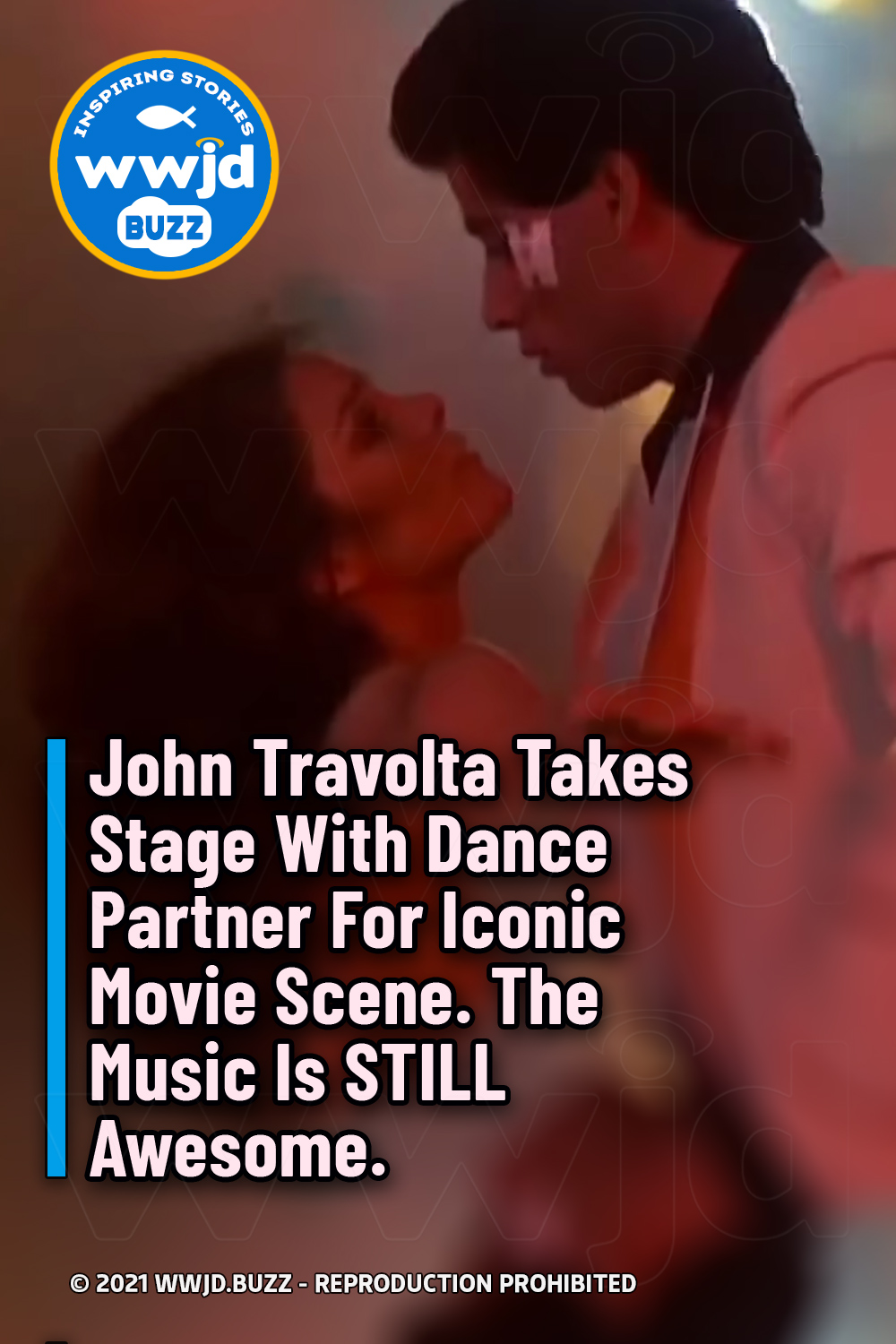 John Travolta Takes Stage With Dance Partner For Iconic Movie Scene. The Music Is STILL Awesome.