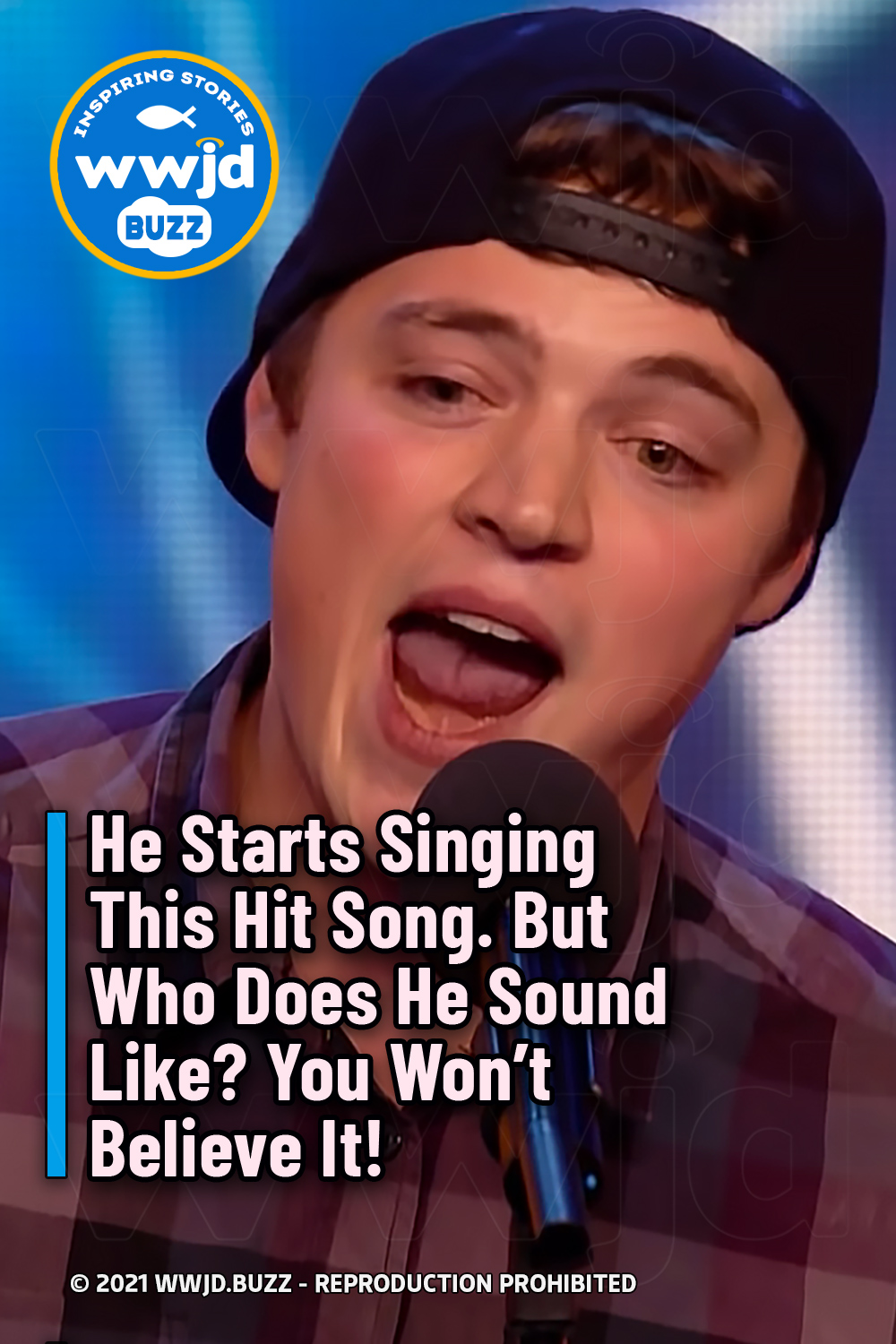 He Starts Singing This Hit Song. But Who Does He Sound Like? You Won\'t Believe It!