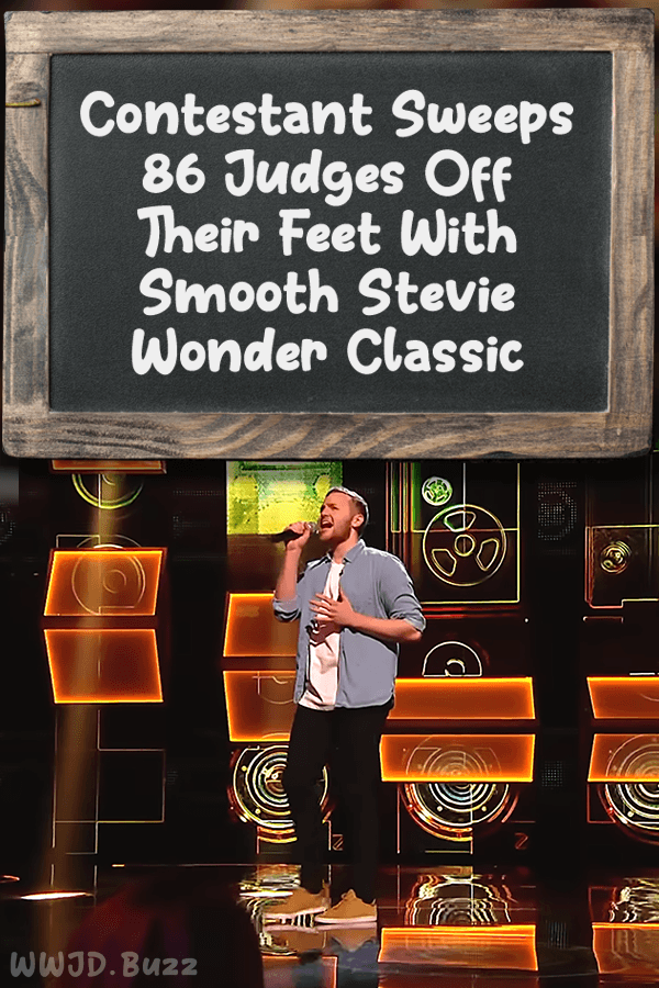 Contestant Sweeps 86 Judges Off Their Feet With Smooth Stevie Wonder Classic