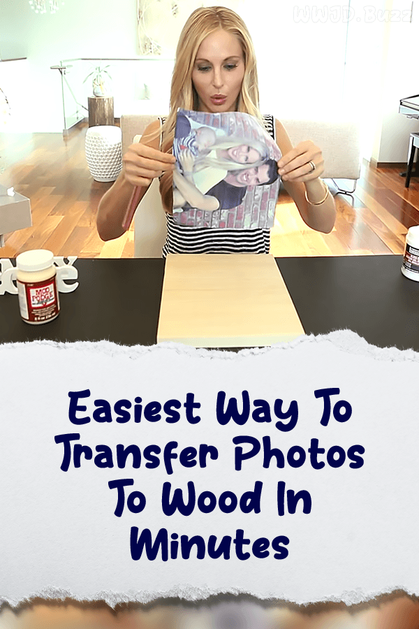 Easiest Way To Transfer Photos To Wood In Minutes
