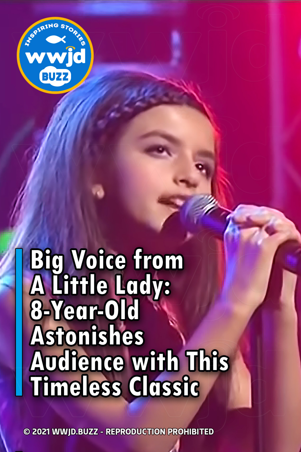 Big Voice from A Little Lady: 8-Year-Old Astonishes Audience with This Timeless Classic