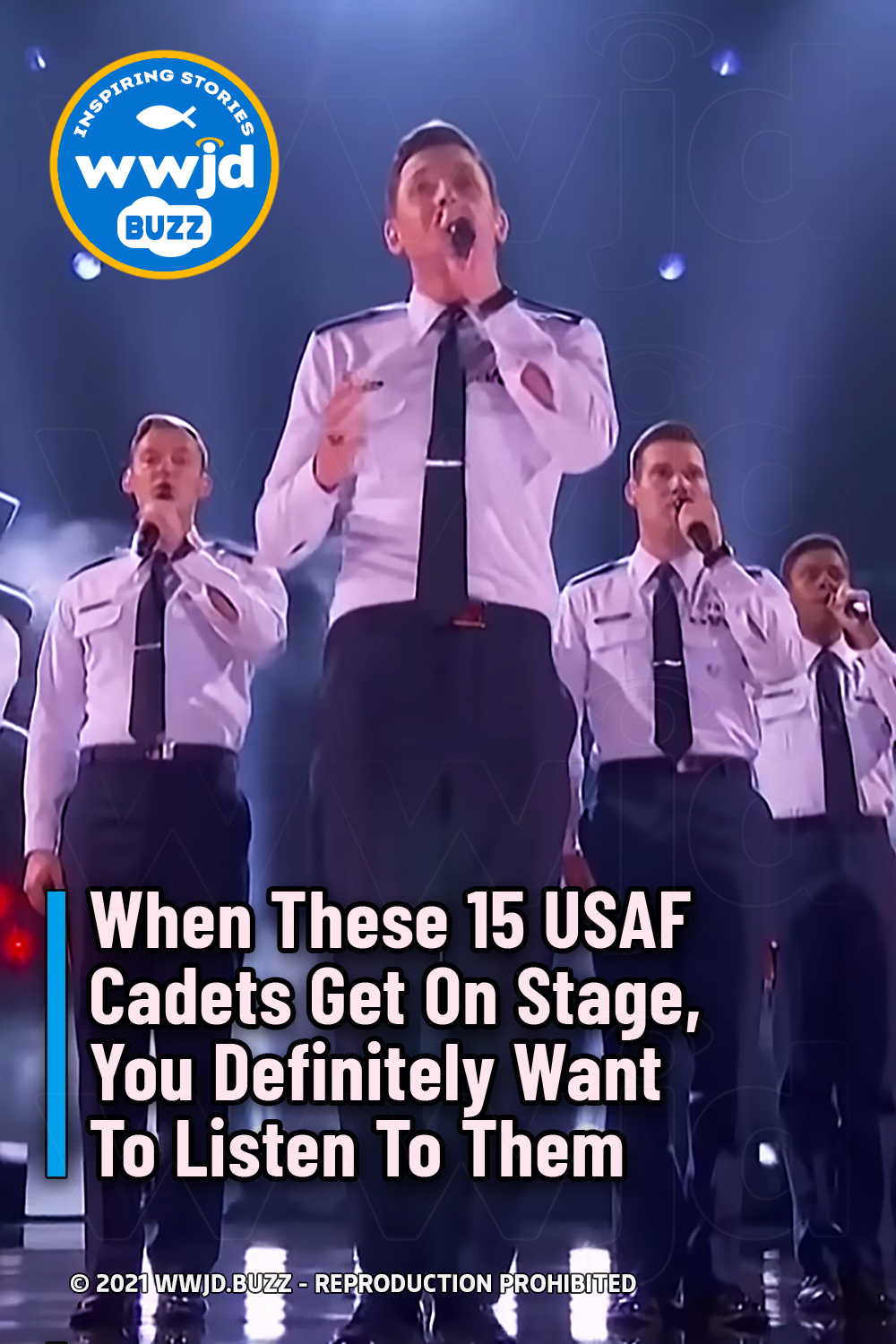 When These 15 USAF Cadets Get On Stage, You Definitely Want To Listen To Them