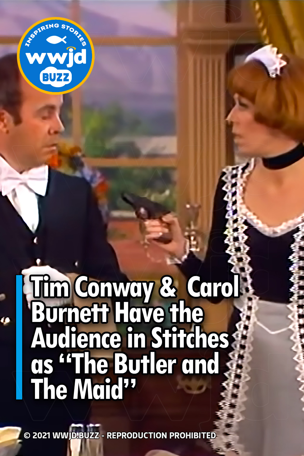 Tim Conway &  Carol Burnett Have the Audience in Stitches as \