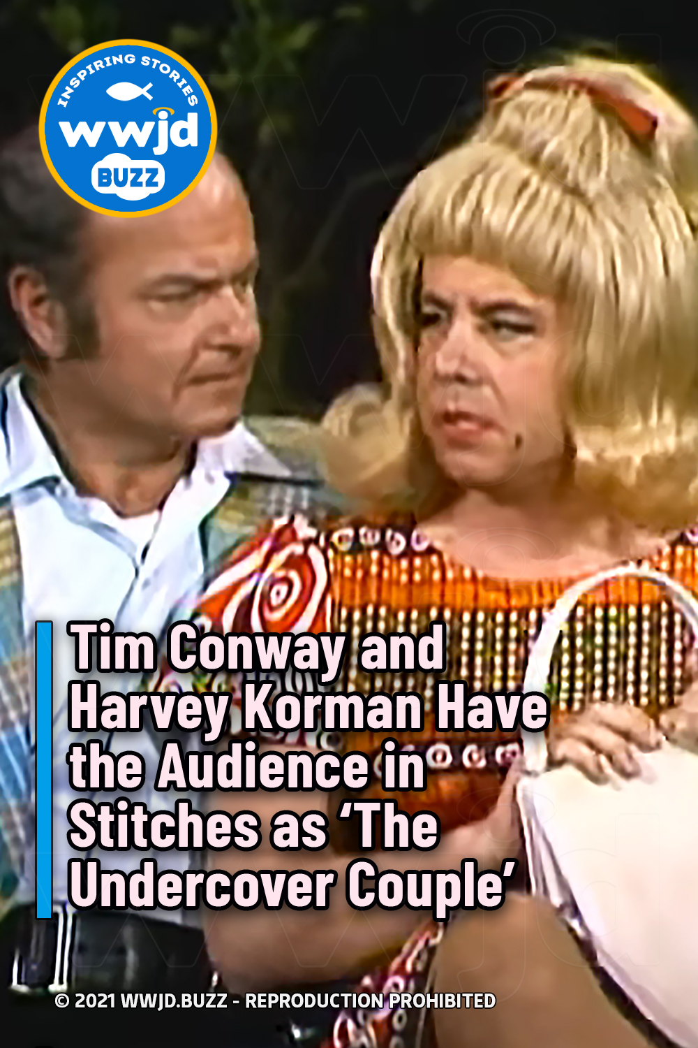 Tim Conway and Harvey Korman Have the Audience in Stitches as \'The Undercover Couple\'