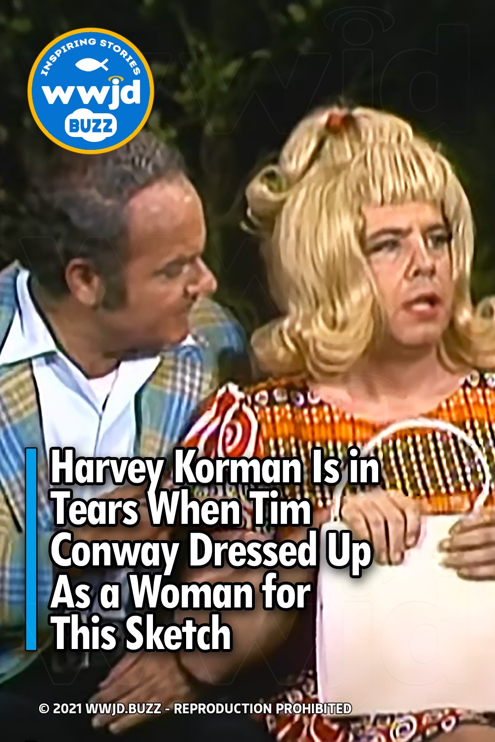 Harvey Korman Is in Tears When Tim Conway Dressed Up As a Woman for This Sketch