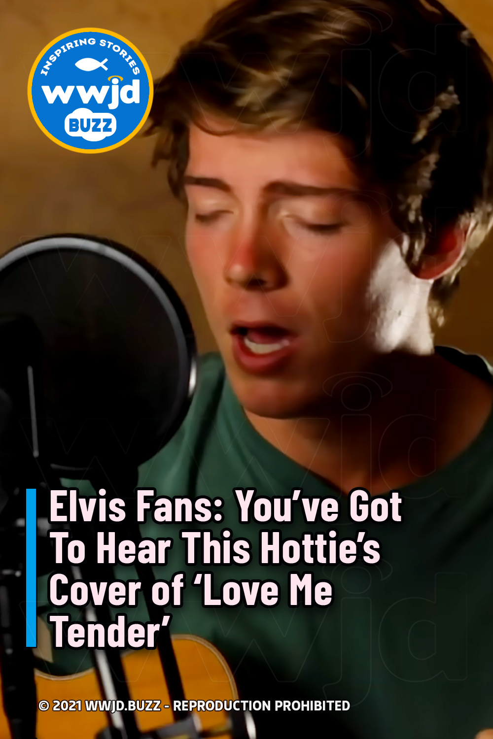 Elvis Fans: You\'ve Got To Hear This Hottie\'s Cover of \'Love Me Tender\'
