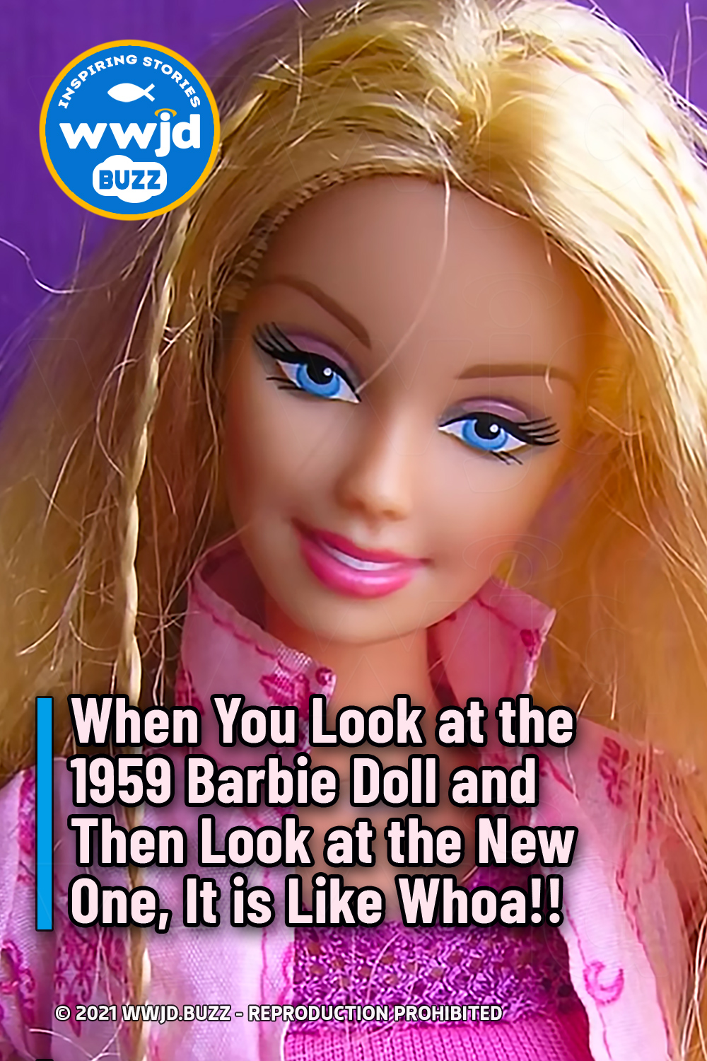 When You Look at the 1959 Barbie Doll and Then Look at the New One, It is Like Whoa!!