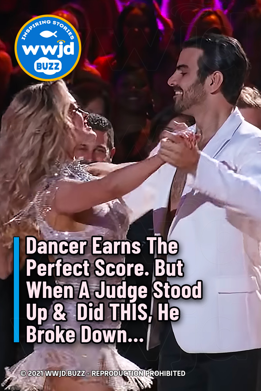 Dancer Earns The Perfect Score. But When A Judge Stood Up &  Did THIS, He Broke Down...