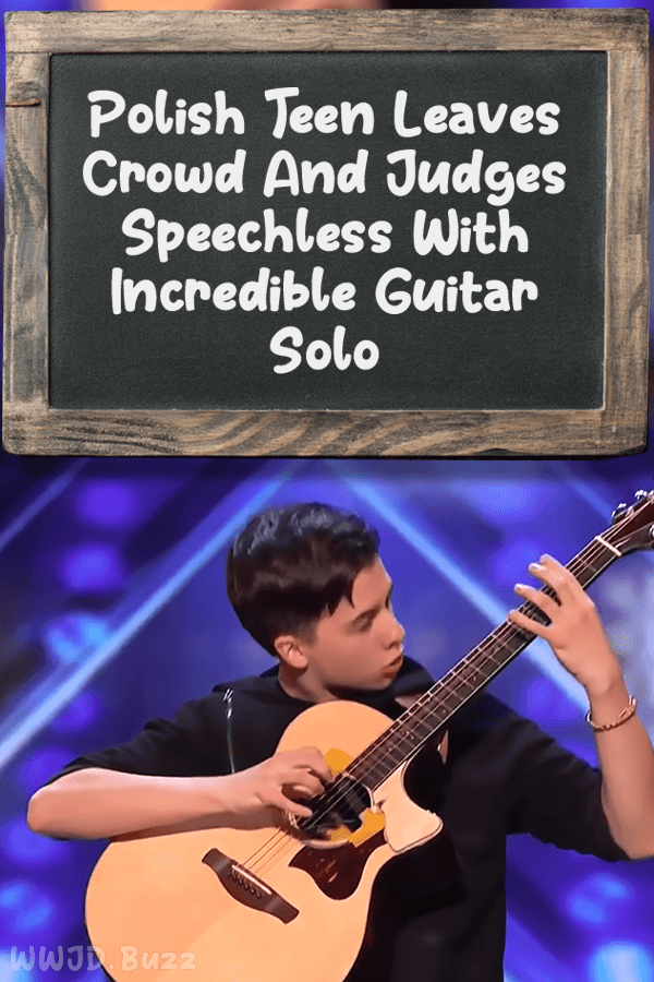 Polish Teen Leaves Crowd And Judges Speechless With Incredible Guitar Solo