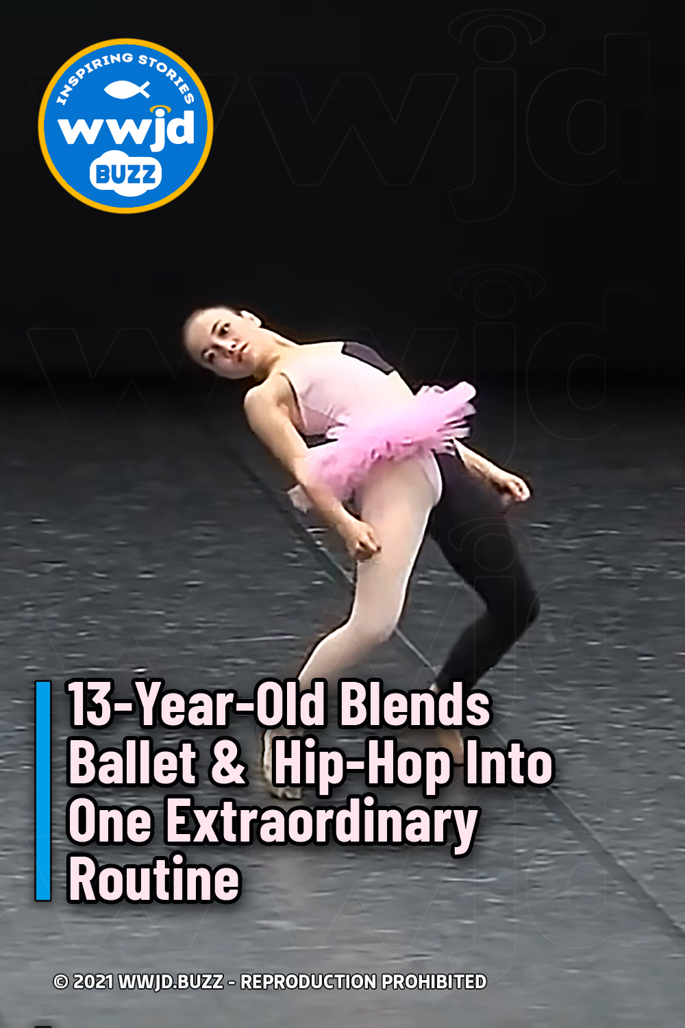 13-Year-Old Blends Ballet &  Hip-Hop Into One Extraordinary Routine
