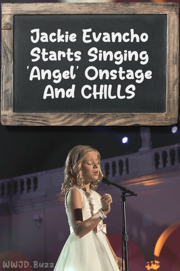 Jackie Evancho Starts Singing \'Angel\' Onstage And CHILLS