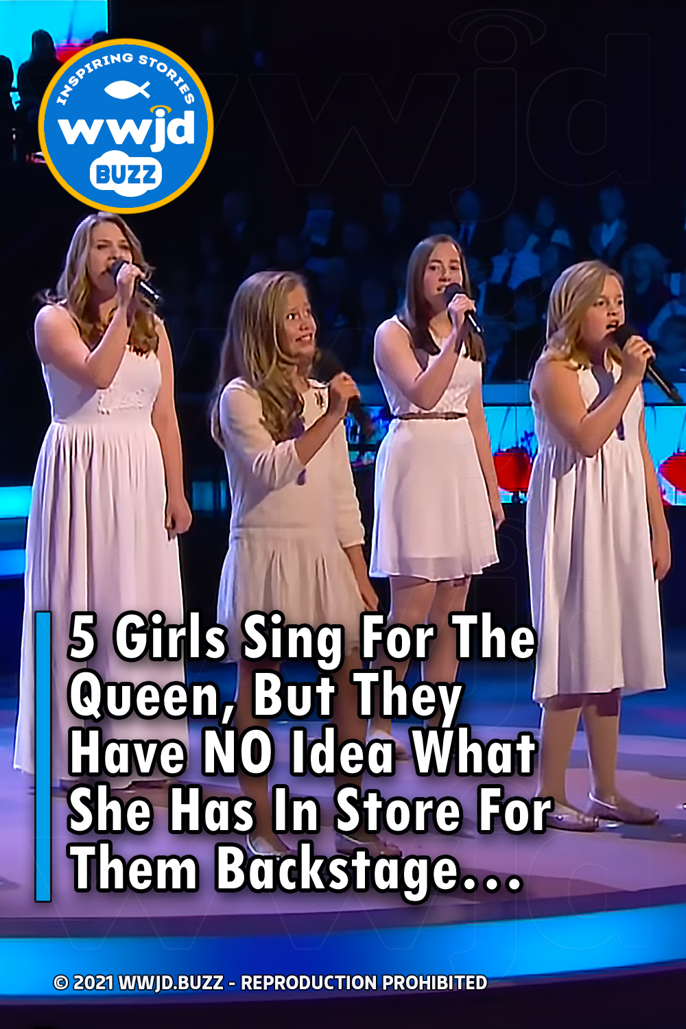 5 Girls Sing For The Queen, But They Have NO Idea What She Has In Store For Them Backstage…