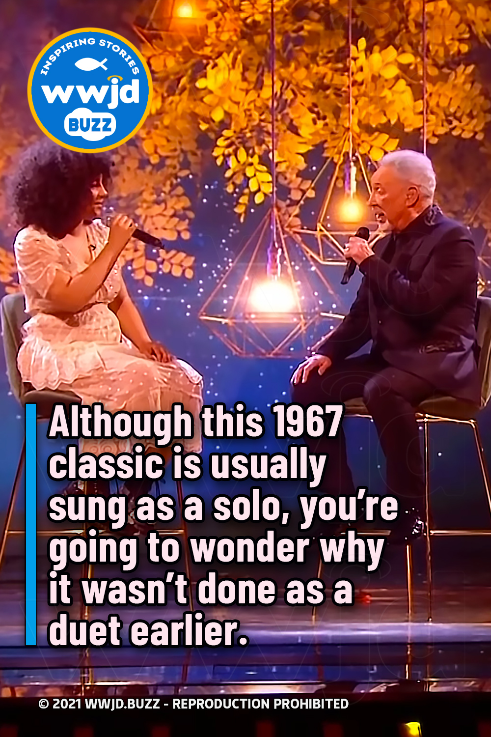 Although this 1967 classic is usually sung as a solo, you’re going to wonder why it wasn’t done as a duet earlier.