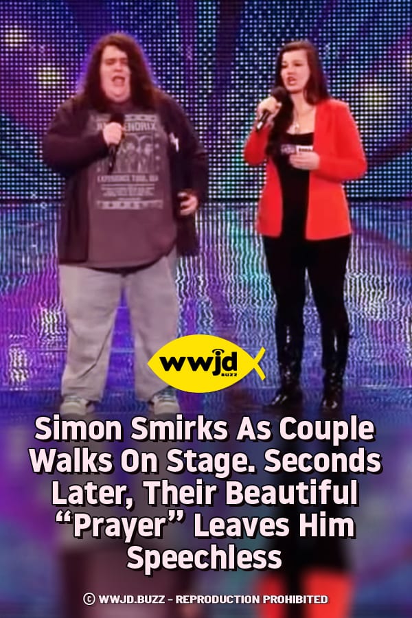Simon Smirks As Couple Walks On Stage. Seconds Later, Their Beautiful \
