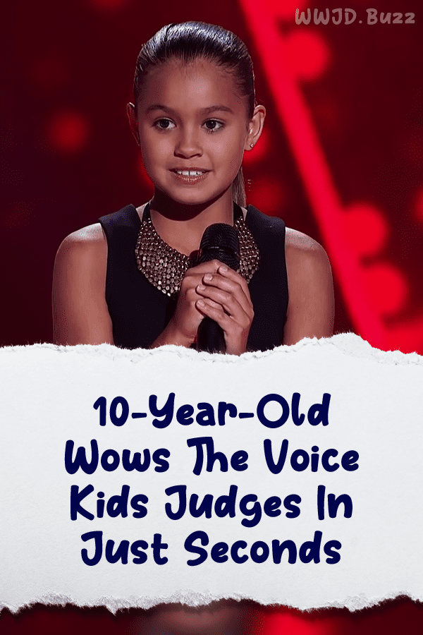 10-Year-Old Wows The Voice Kids Judges In Just Seconds