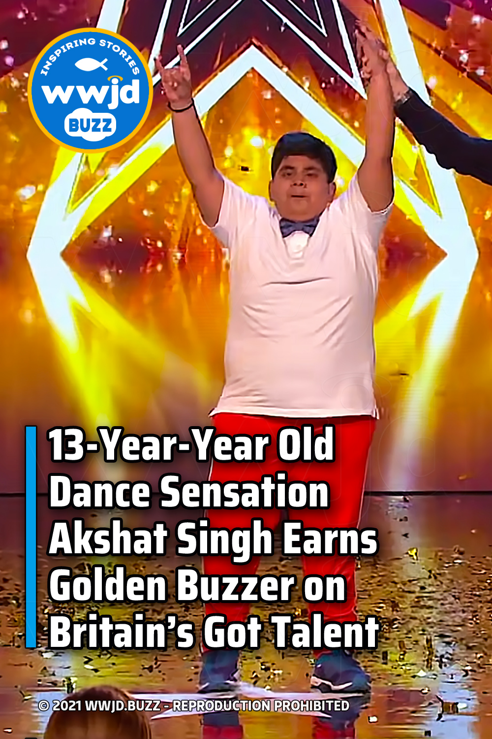 13-Year-Year Old Dance Sensation Akshat Singh Earns Golden Buzzer on Britain\'s Got Talent