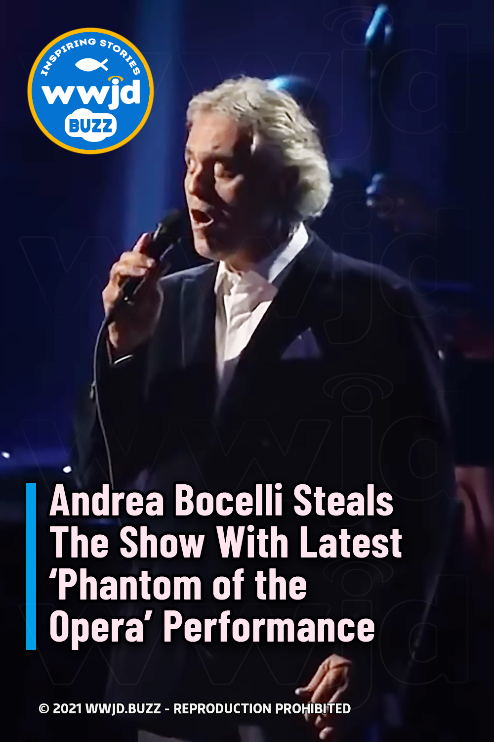 Andrea Bocelli Steals The Show With Latest \'Phantom of the Opera\' Performance