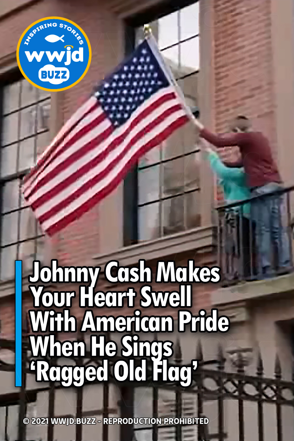 Johnny Cash Makes Your Heart Swell With American Pride When He Sings \'Ragged Old Flag\'
