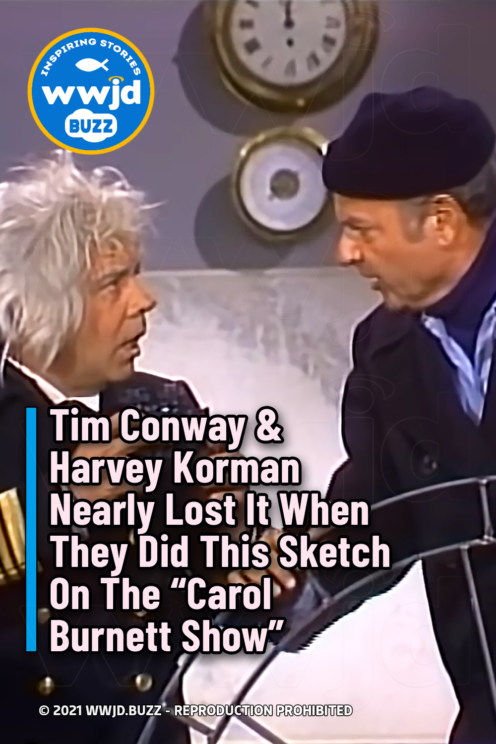 Tim Conway &  Harvey Korman Nearly Lost It When They Did This Sketch On The \