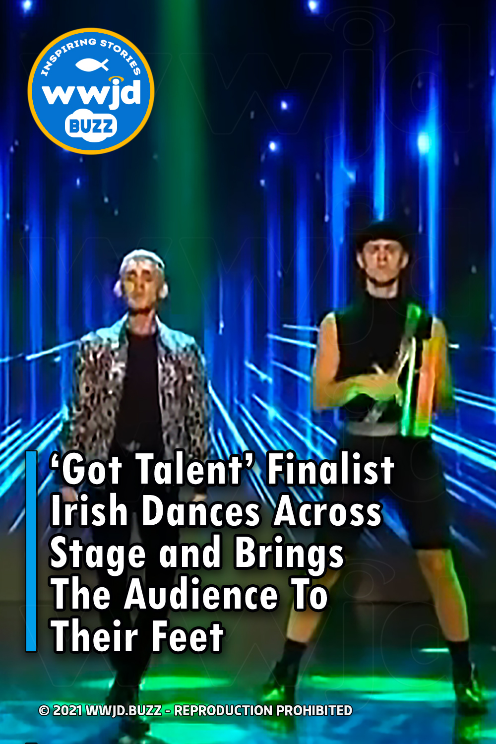 \'Got Talent\' Finalist Irish Dances Across Stage and Brings The Audience To Their Feet