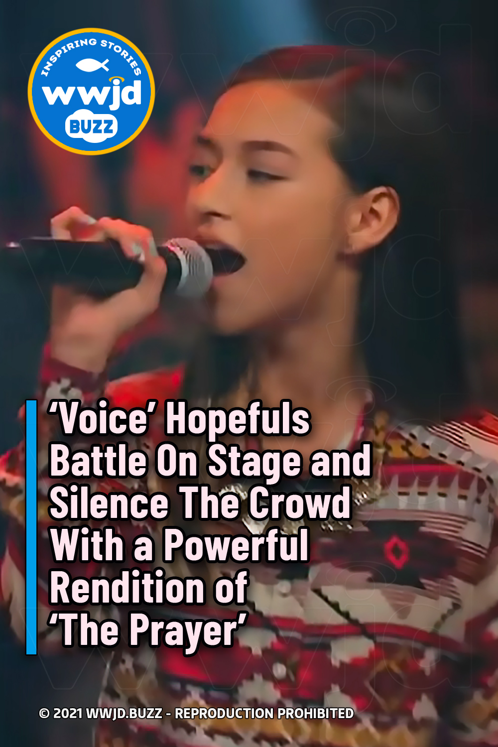 \'Voice\' Hopefuls Battle On Stage and Silence The Crowd With a Powerful Rendition of \'The Prayer\'