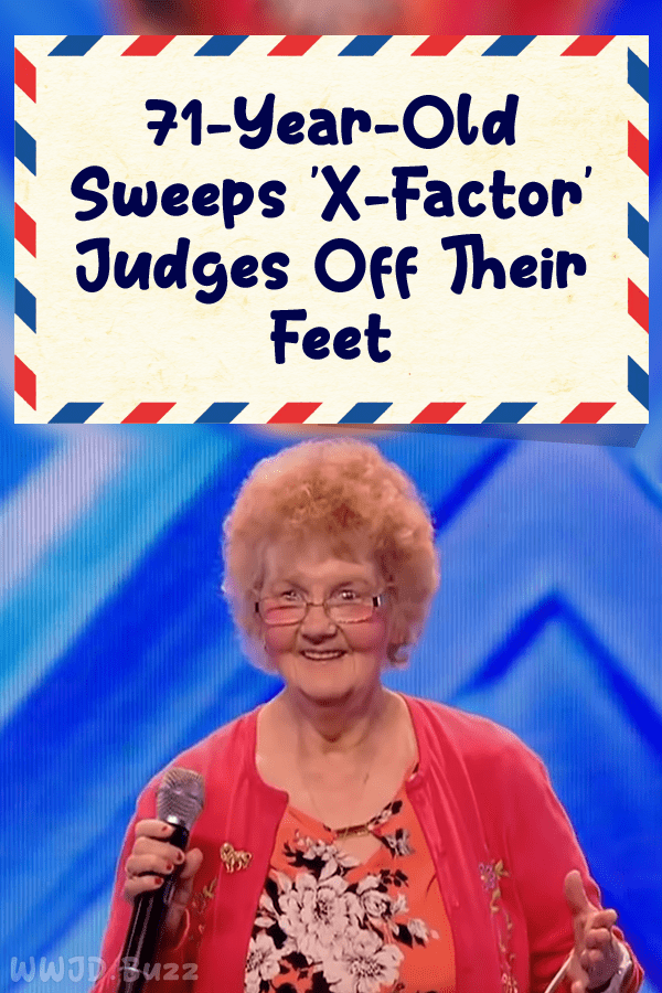 71-Year-Old Sweeps \'X-Factor\' Judges Off Their Feet