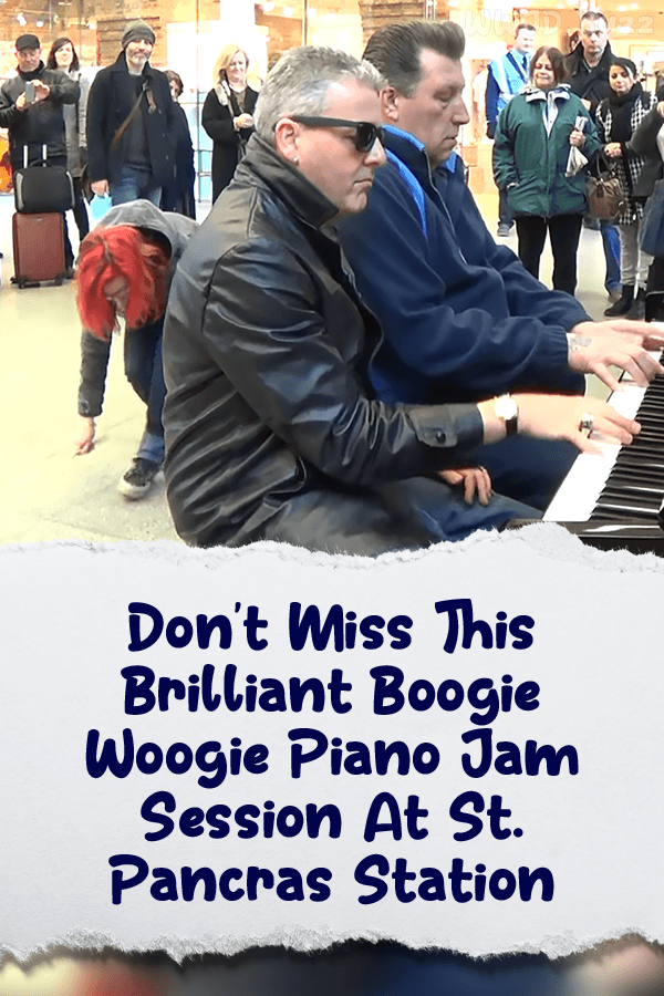Don\'t Miss This Brilliant Boogie Woogie Piano Jam Session At St. Pancras Station
