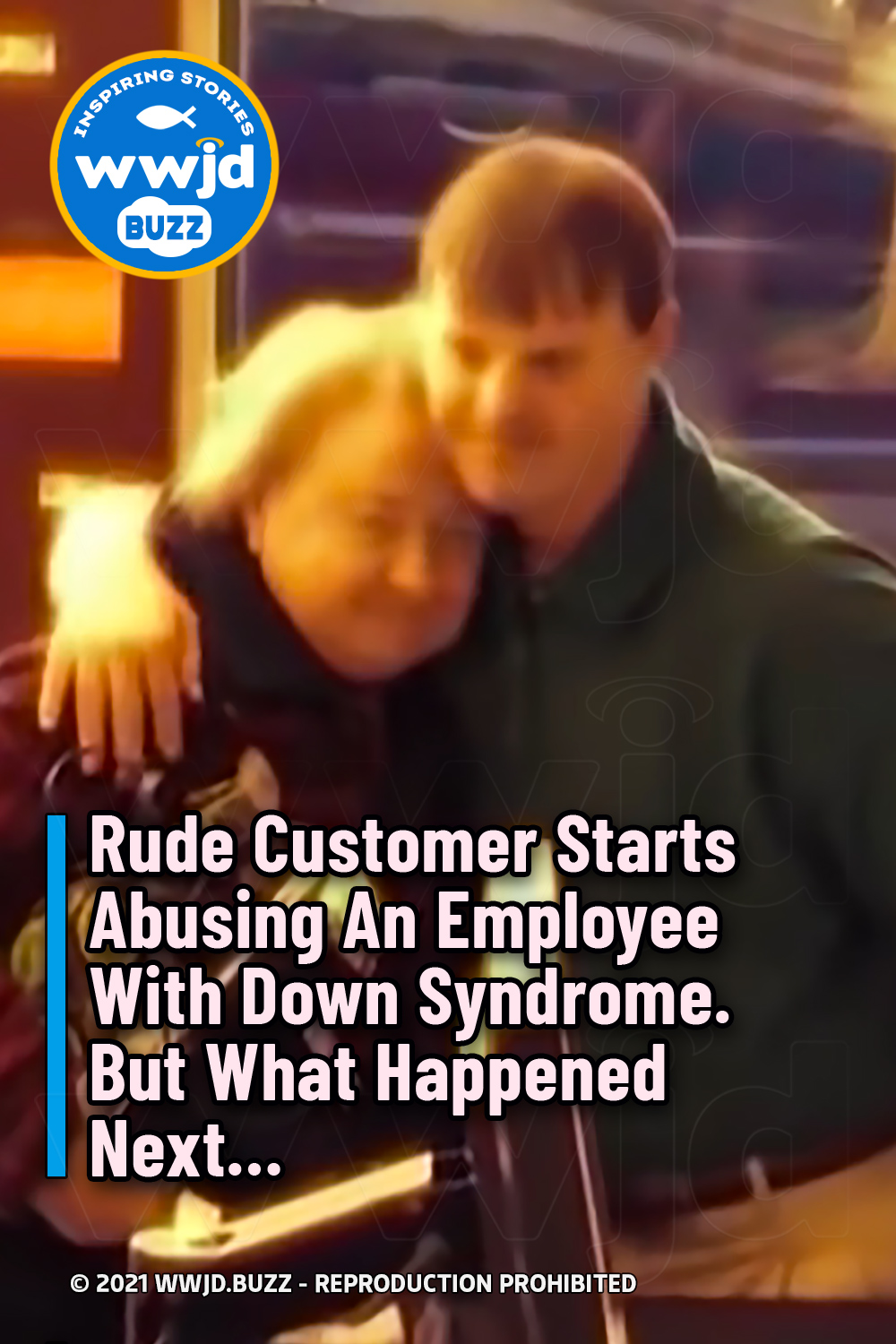 Rude Customer Starts Abusing An Employee With Down Syndrome. But What Happened Next...