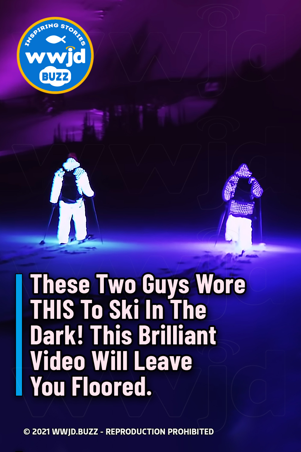 These Two Guys Wore THIS To Ski In The Dark! This Brilliant Video Will Leave You Floored.