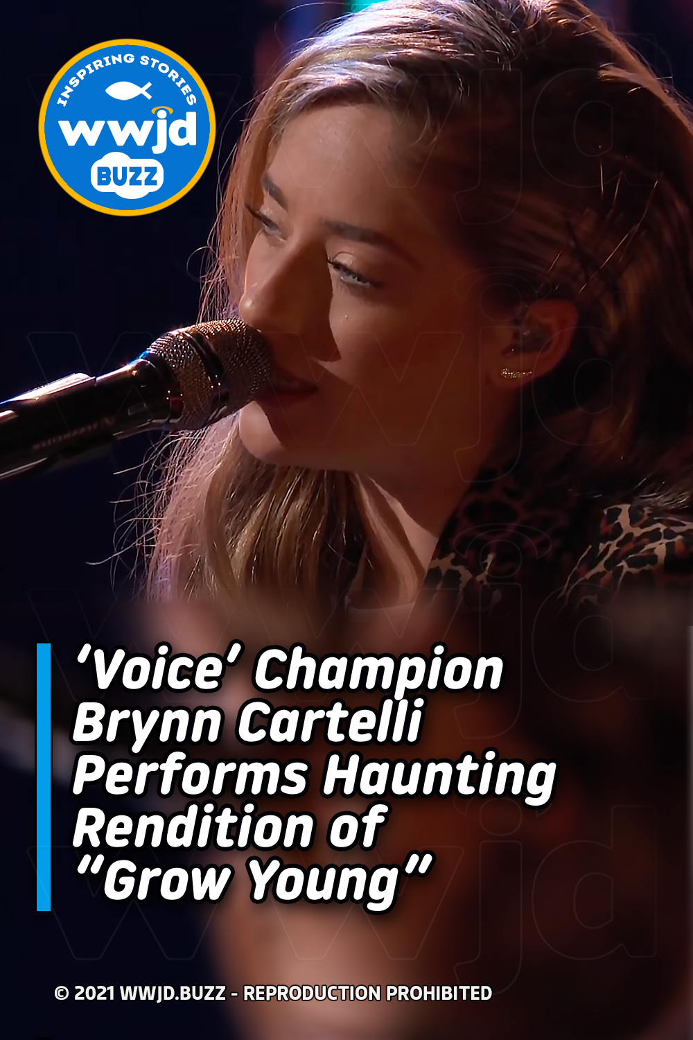 \'Voice\' Champion Brynn Cartelli Performs Haunting Rendition of \