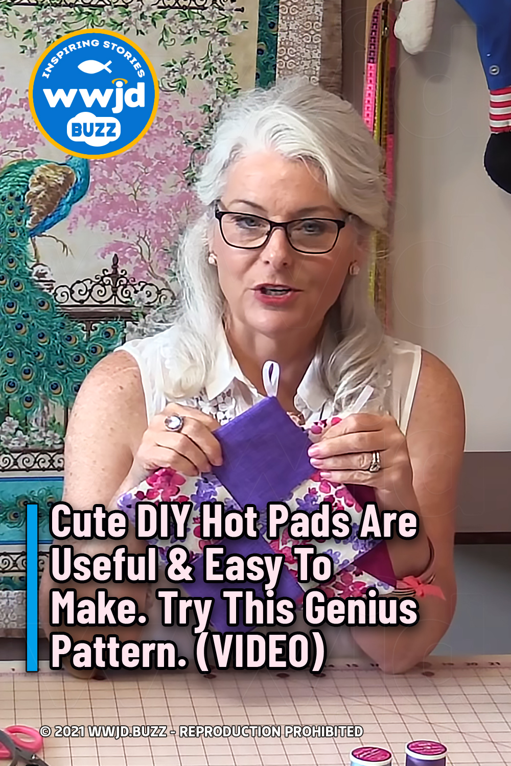 Cute DIY Hot Pads Are Useful & Easy To Make. Try This Genius Pattern. (VIDEO)