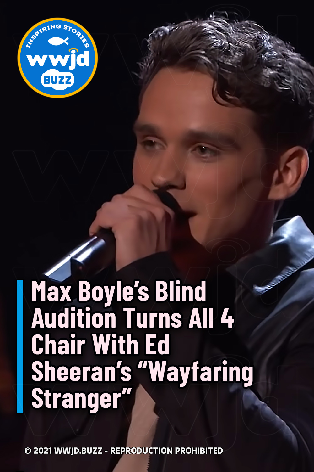 Max Boyle\'s Blind Audition Turns All 4 Chair With Ed Sheeran\'s \