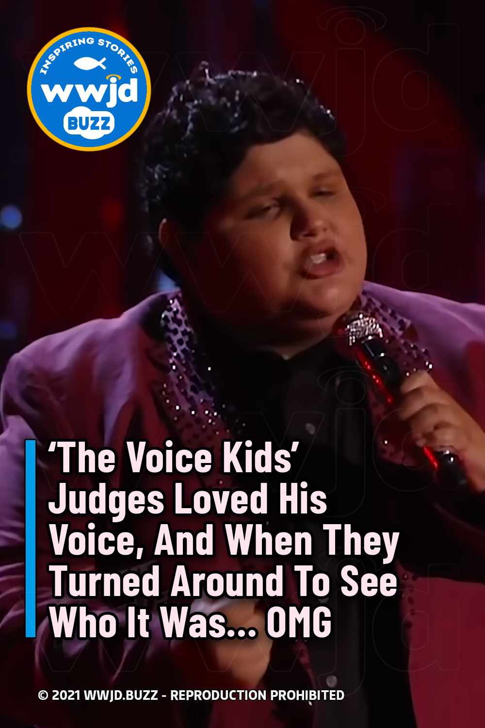 \'The Voice Kids\' Judges Loved His Voice, And When They Turned Around To See Who It Was... OMG