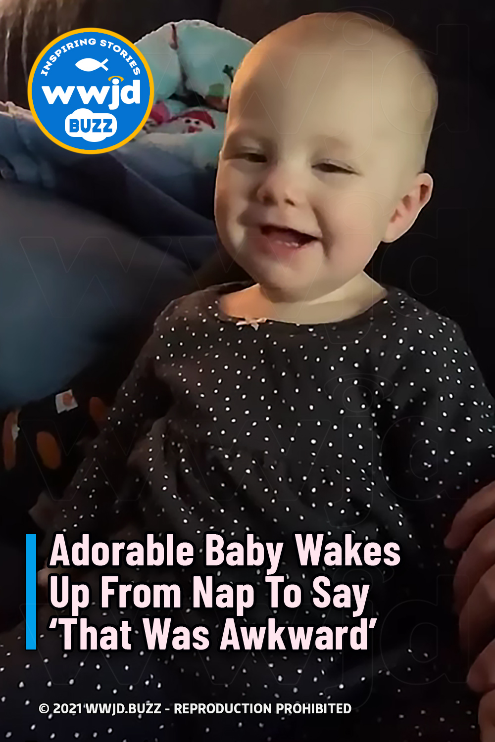 Adorable Baby Wakes Up From Nap To Say \'That Was Awkward\'
