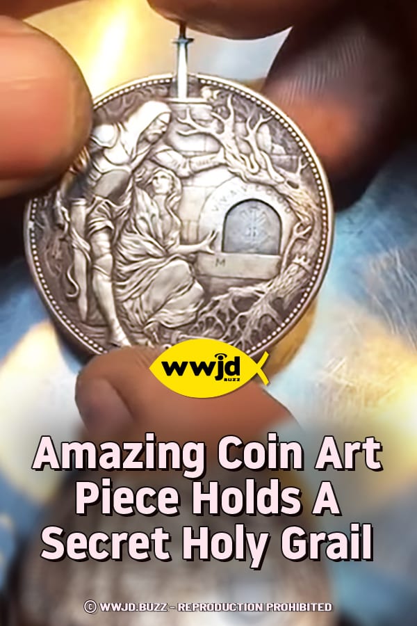 Amazing Coin Art Piece Holds A Secret Holy Grail