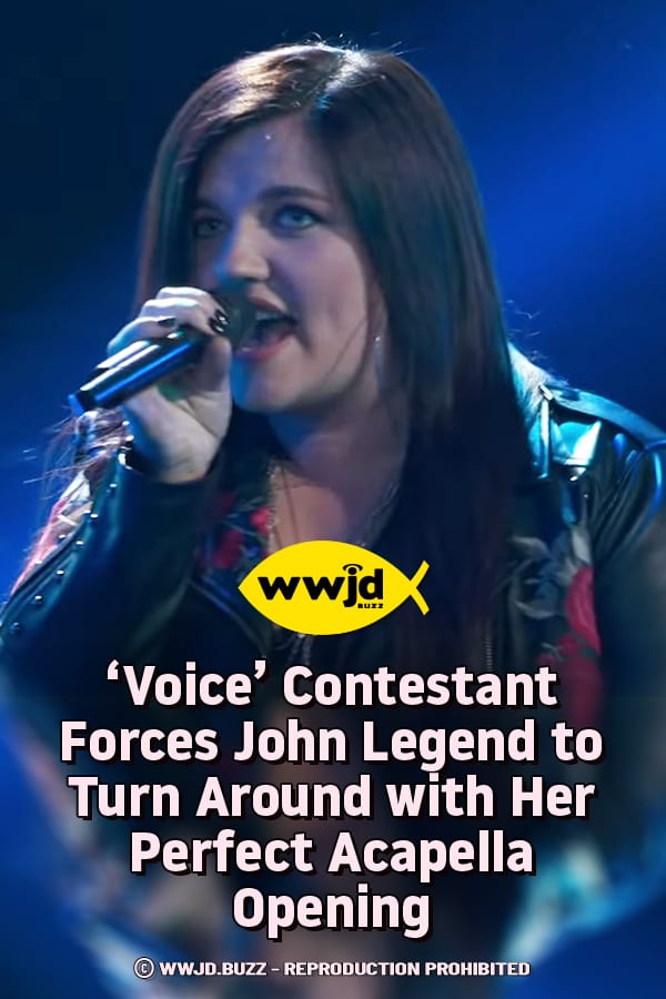 \'Voice\' Contestant Forces John Legend to Turn Around with Her Perfect Acapella Opening