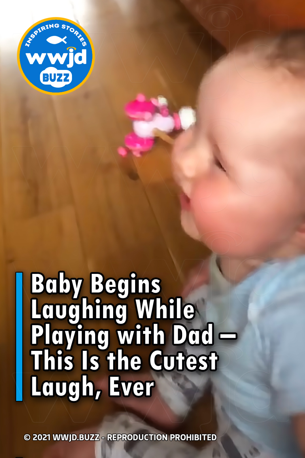 Baby Begins Laughing While Playing with Dad – This Is the Cutest Laugh, Ever
