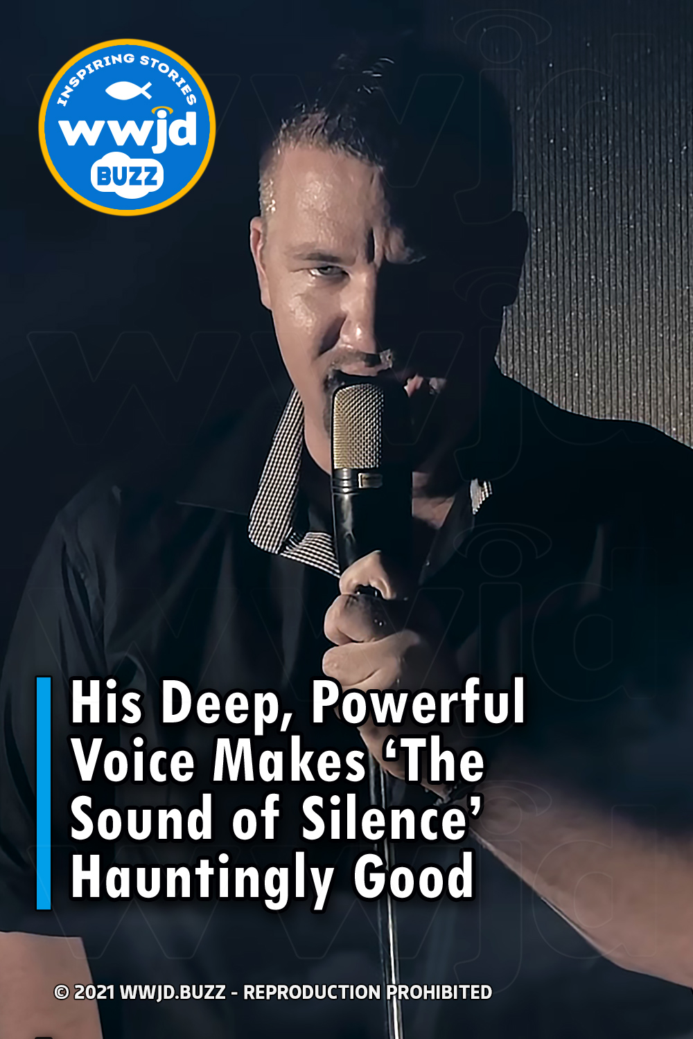 His Deep, Powerful Voice Makes \'The Sound of Silence\' Hauntingly Good