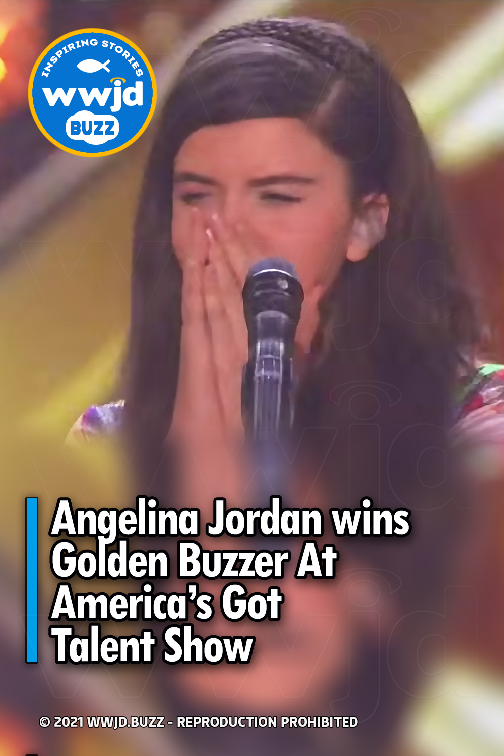 Angelina Jordan wins Golden Buzzer At America’s Got Talent Show