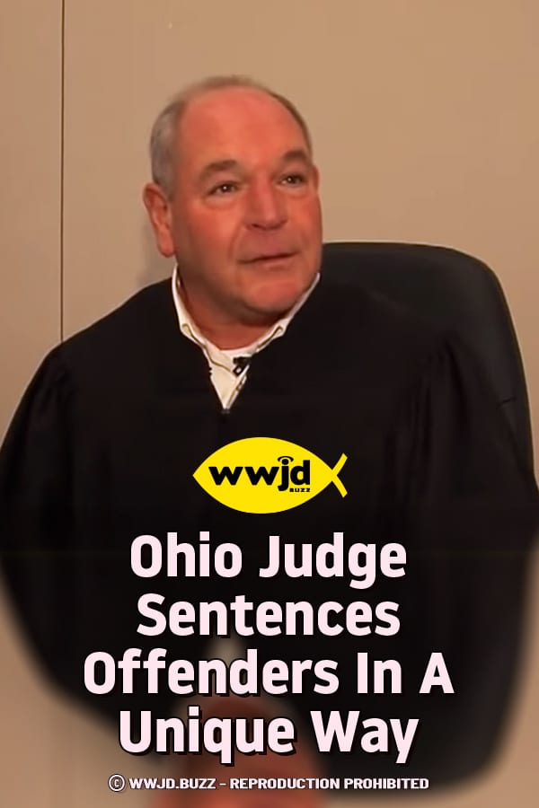Ohio Judge Sentences Offenders In A Unique Way