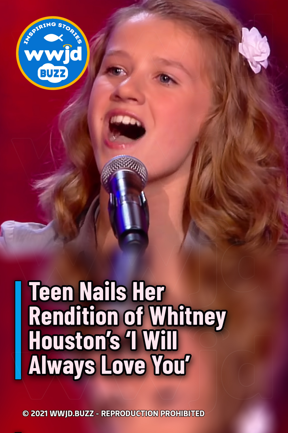 Teen Nails Her Rendition of Whitney Houston\'s \'I Will Always Love You\'