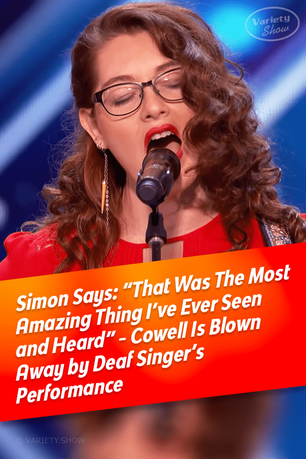 Simon Cowell Opens Up Proclaiming Deaf Singer The Best Performance Ever