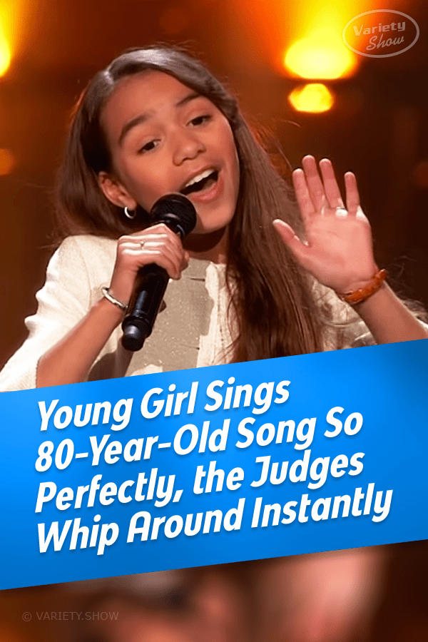 Little Girl Flawlessly Sings 80-Year Old Classic Instantly Turning Two Chairs