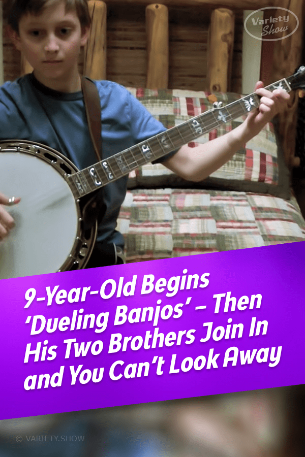9-Year & His Brothers Entrance With Unbelievable ‘Dueling Banjos’ Performance