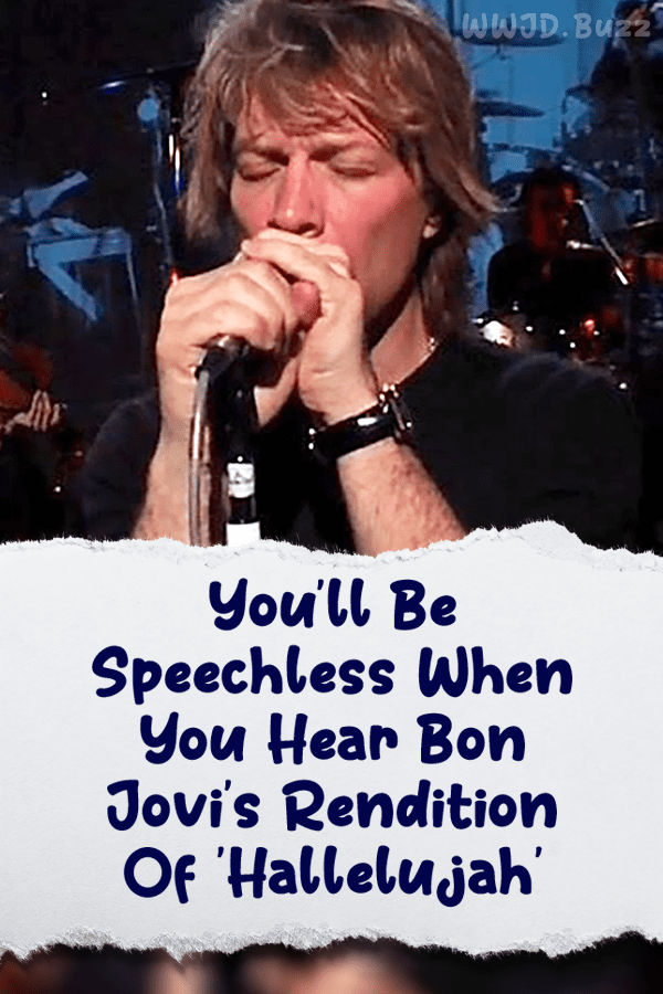 You\'ll Be Speechless When You Hear Bon Jovi\'s Rendition Of \
