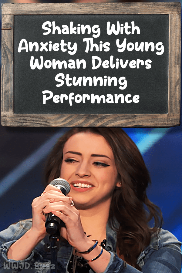 Shaking With Anxiety This Young Woman Delivers Stunning Performance